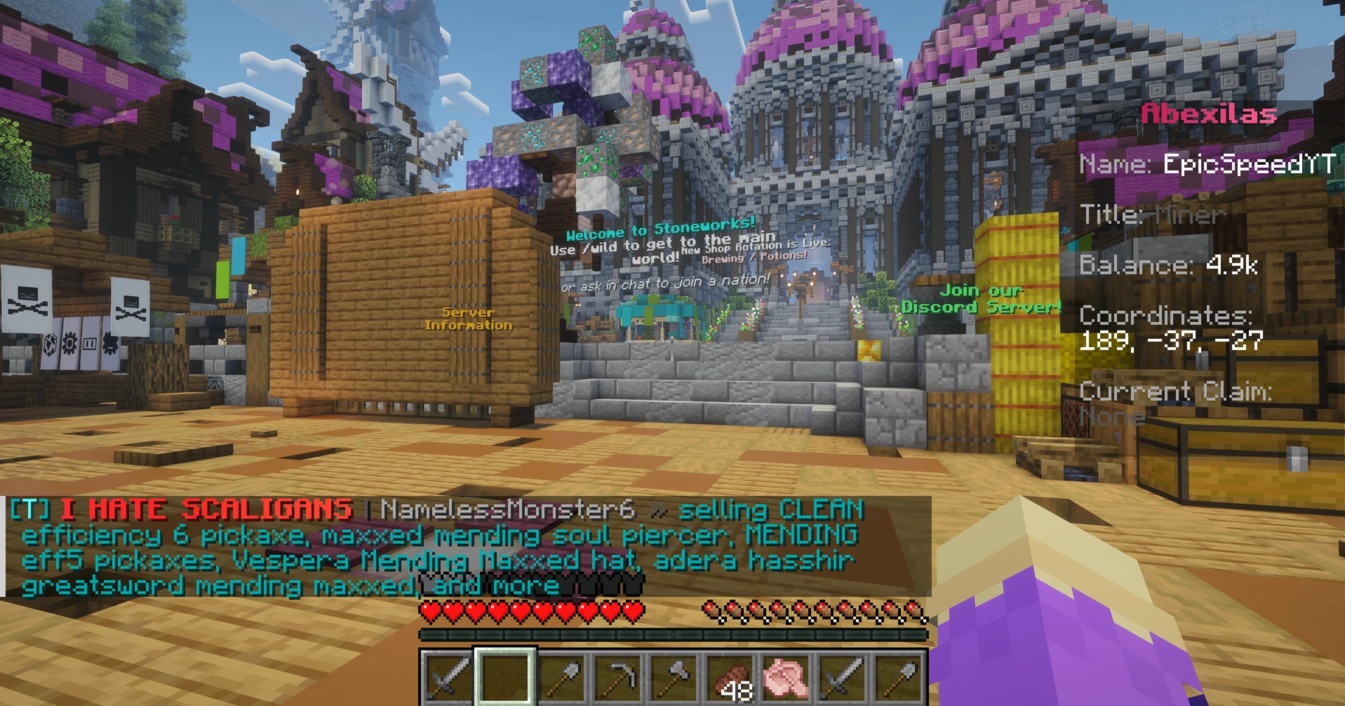 Stoneworks Minecraft gameplay