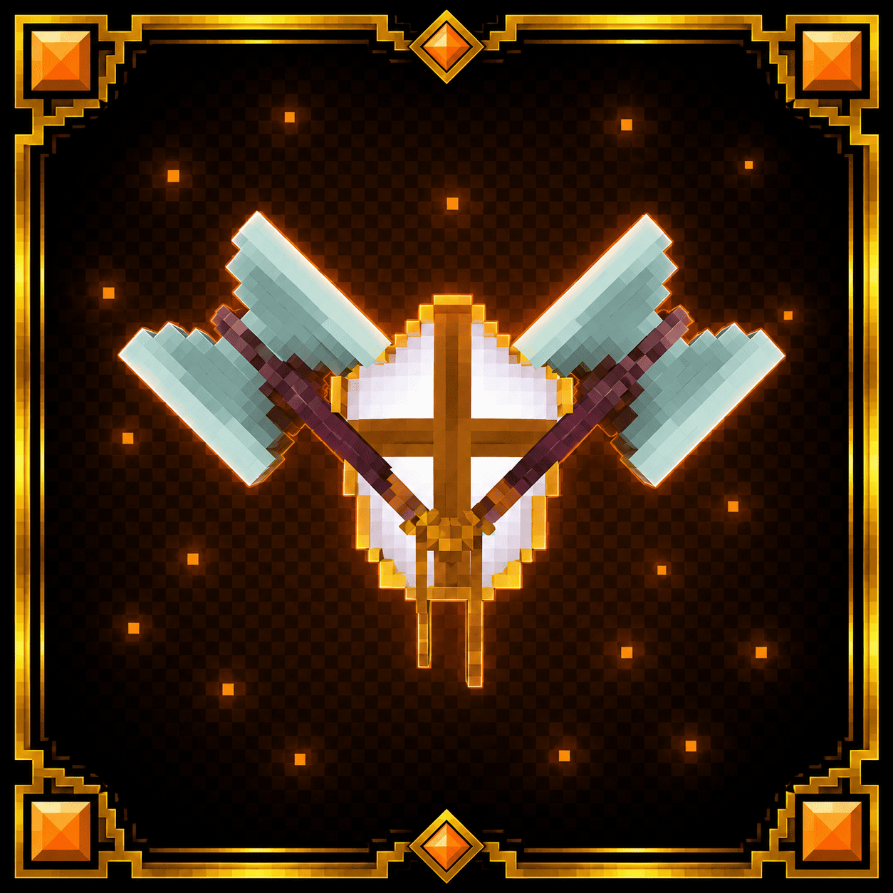 Battle Axes & Shield